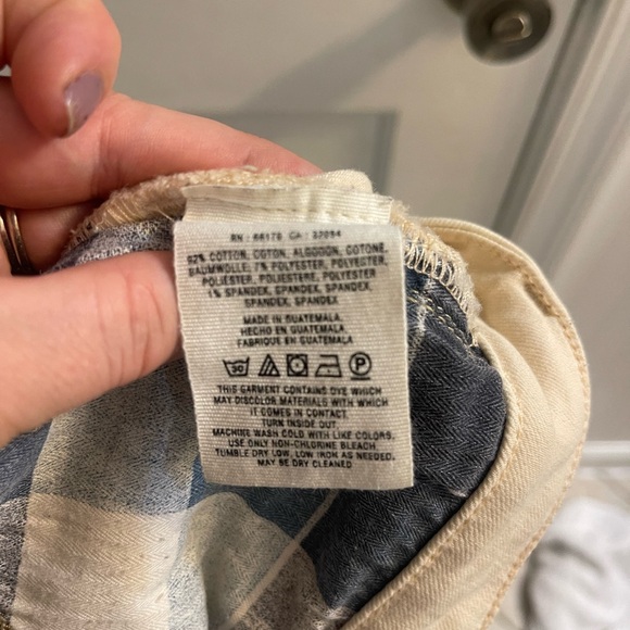 Pilco and the Letterpress Stet Ivory Jeans Women’s 27 Skinny High Waist - Picture 7 of 7